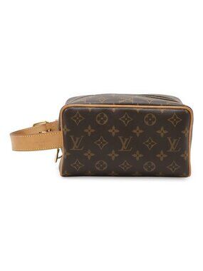 Louis Vuitton Monogram Rocker Dopp Kit Clutch Handbag Pouch